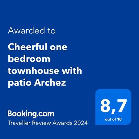 Cheerful One Bedroom Townhouse With Patio Archez ภายนอก รูปภาพ